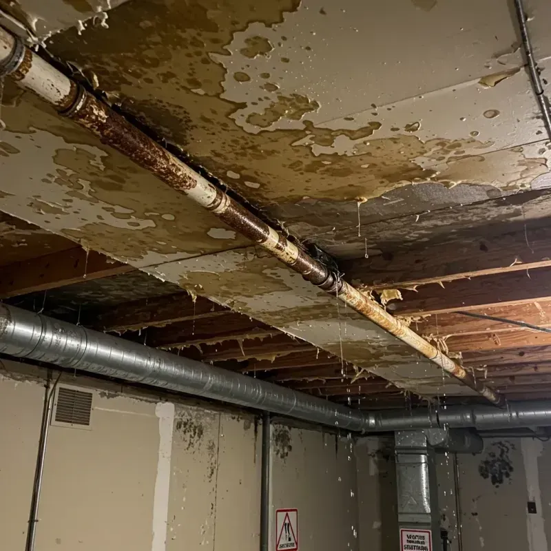 Ceiling Water Damage Repair in Coles County, IL